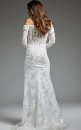 Jovani JB23106 Off-White