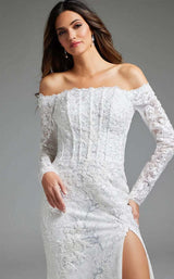 Jovani JB23106 Off-White