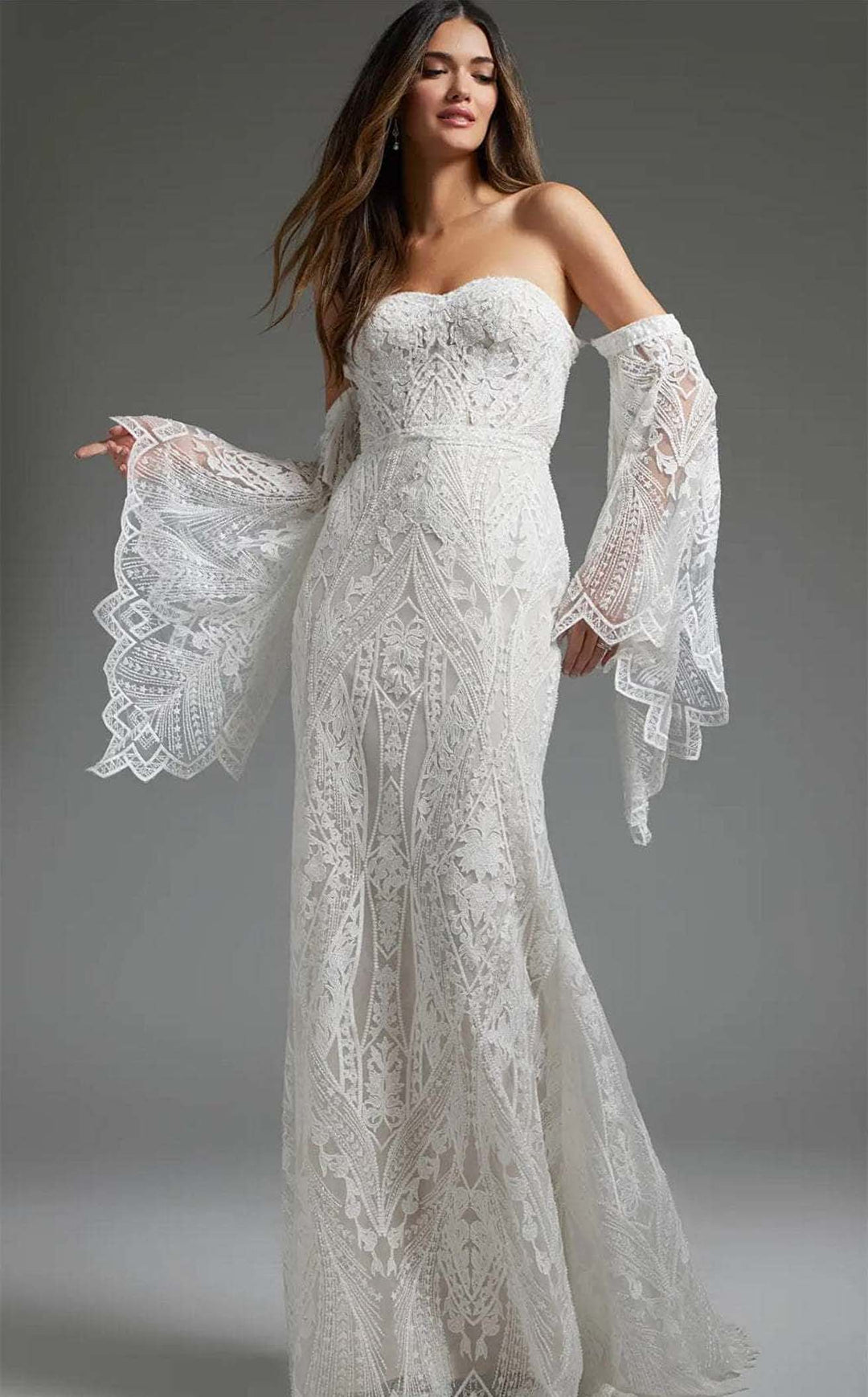 Jovani JB39162 Off-White
