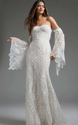 Jovani JB39162 Off-White
