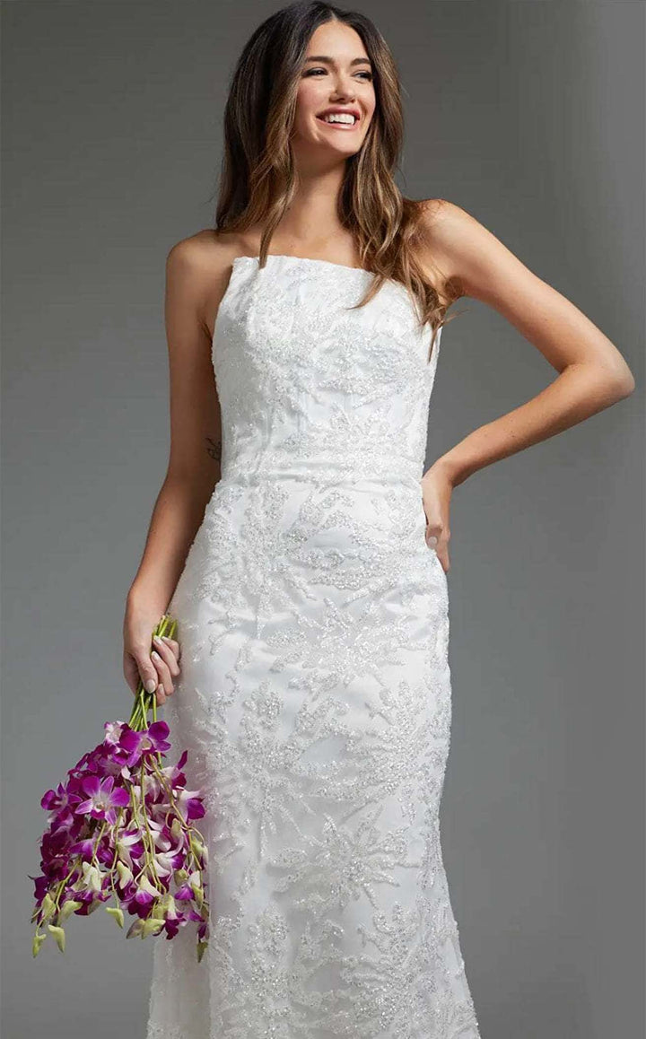 Jovani JB40608 Off-White