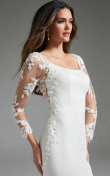 Jovani JB42297 Ivory/Nude