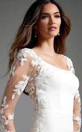 Jovani JB42297 Ivory/Nude