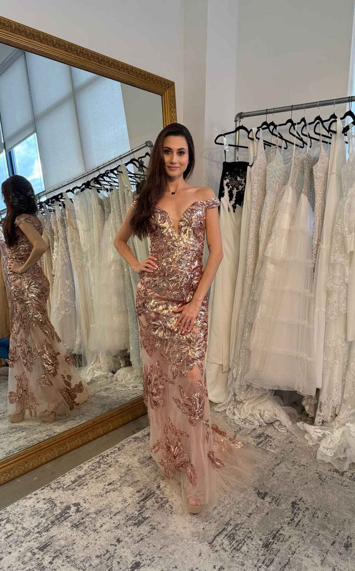 Jovani 23834 Rose-Gold