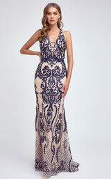 Juliet 243 Nude/Navy