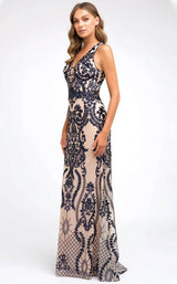 Juliet 243 Nude/Navy