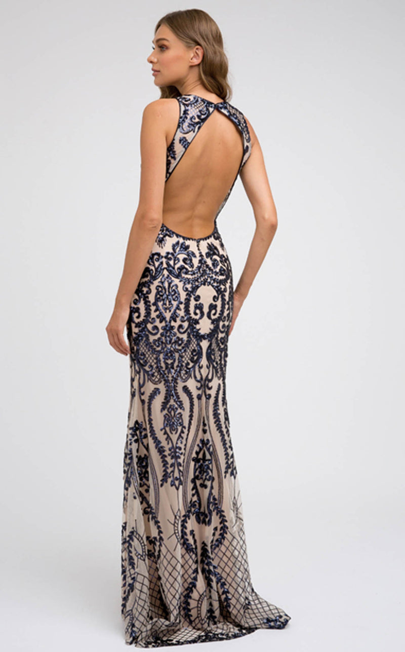 Juliet 243 Nude/Navy