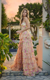 Juliet JT2739S Pastel Yellow Floral