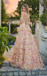 Juliet JT2739S Pastel Yellow Floral