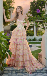 Juliet JT2739S Pastel Yellow Floral