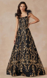 Juliet 297 Black/Gold