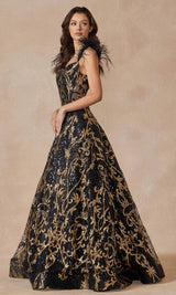 Juliet 297 Black/Gold