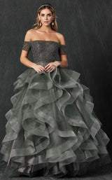 Juliet 395 Charcoal