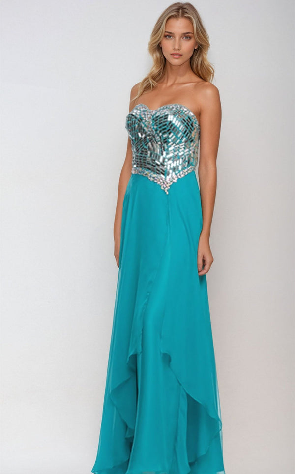 Juliet 543 Teal Green