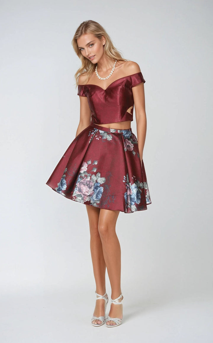Juliet 798 Burgundy