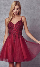 Juliet 857 Burgundy