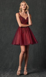 Juliet 857 Burgundy