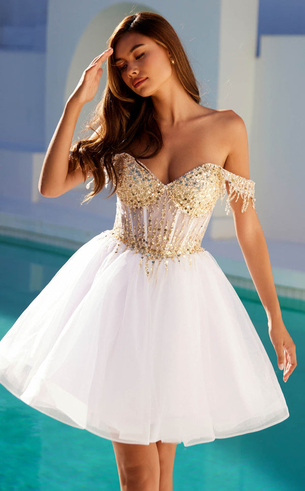 Juliet JT947L White/Gold