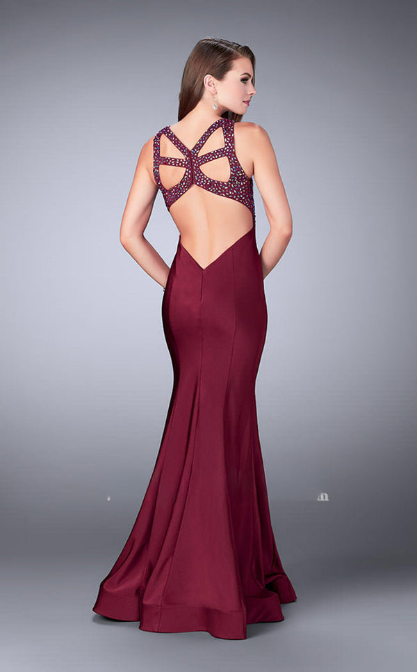 La Femme 23625 Burgundy