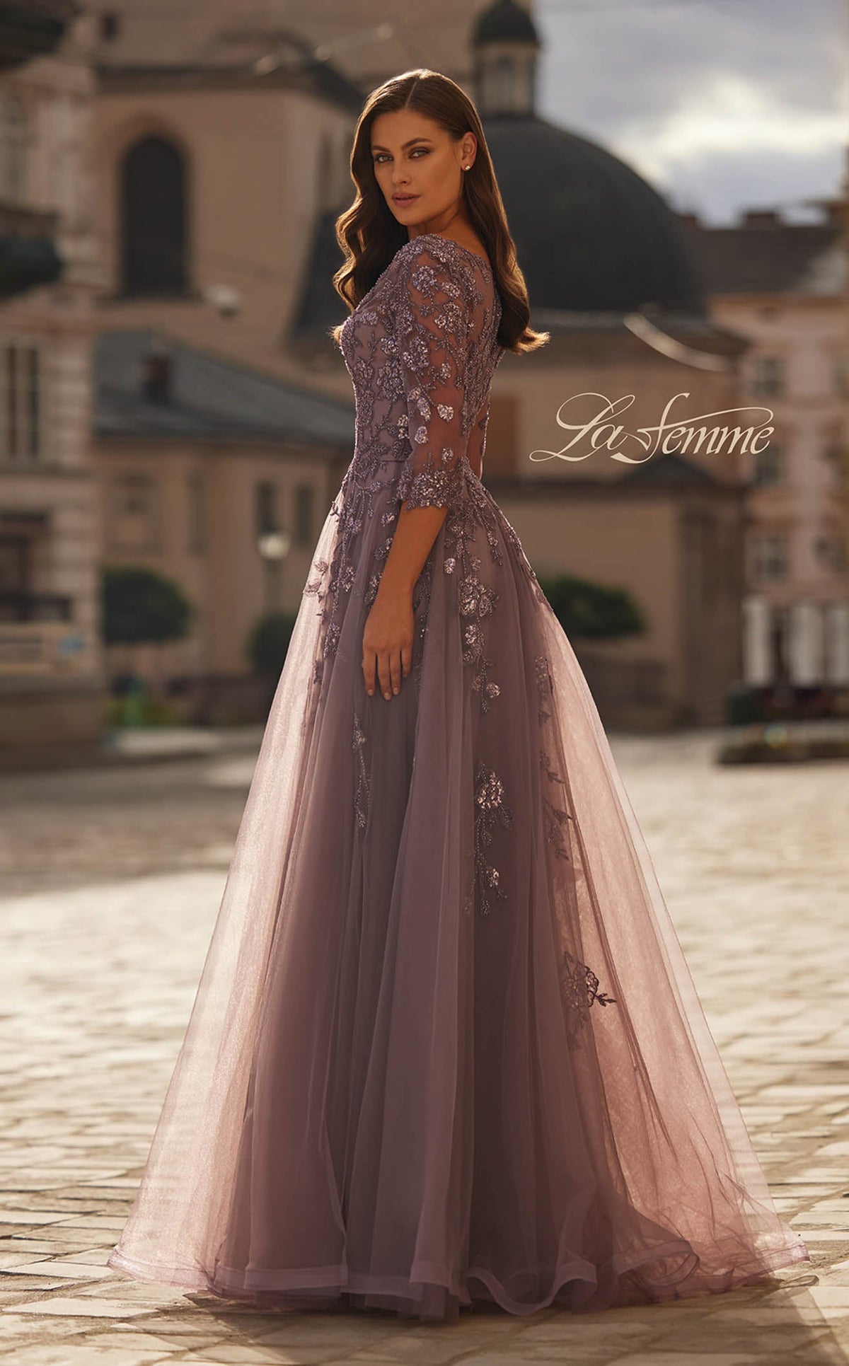 La Femme 32538 Prom Dress - Navy | NewYorkDress La Femme 32538 Prom Dress - Navy | NewYorkDress