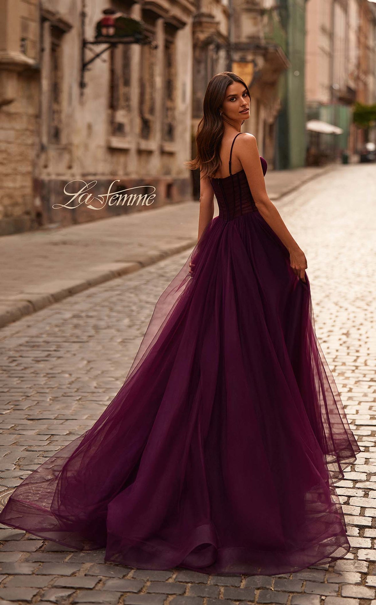 La Femme 32700 Prom Dress - Black