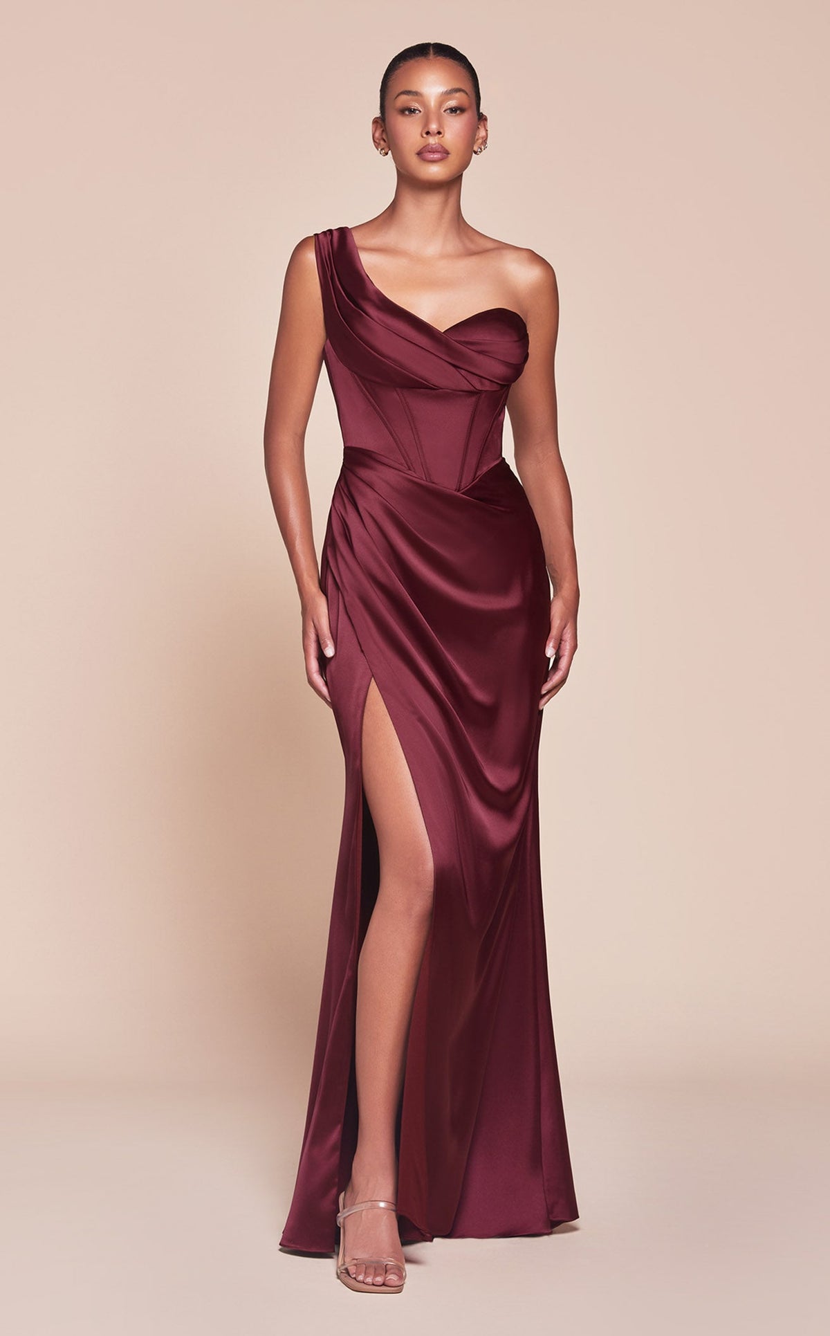 Burgundy Designer Dress for Any Occasion