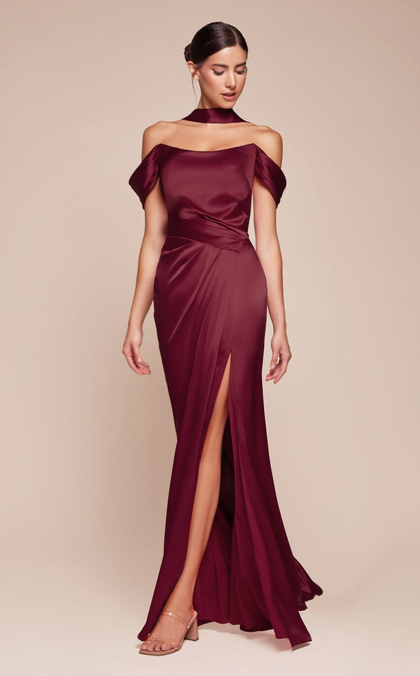 Burgundy Designer Dress For Any Occasion NewYorkDress burgundy-designer-dress-for-any-occasion-newyorkdress