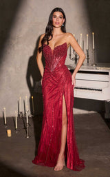 Ladivine CC492 Burgundy