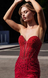 LaDivine CC8885 Deep Red