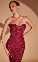 Ladivine CD0108 Burgundy