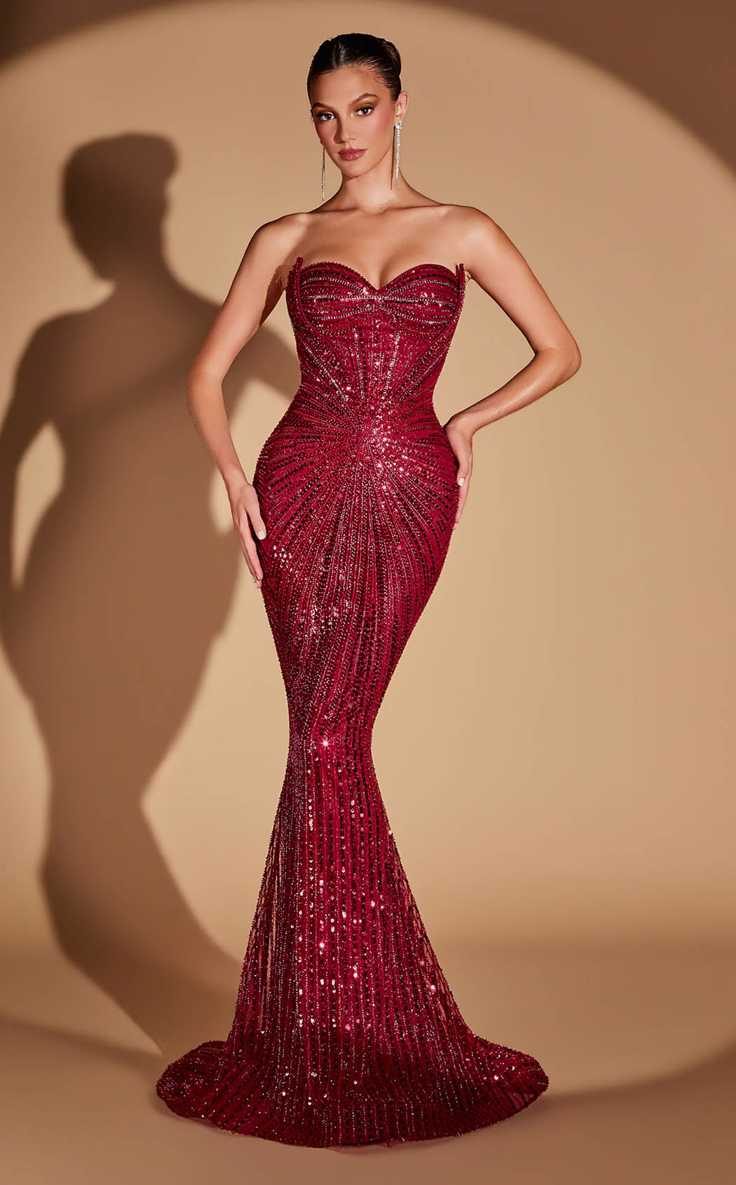 Ladivine CD0108 Burgundy