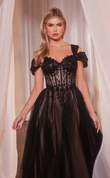 LaDivine CD0237 Black-Nude