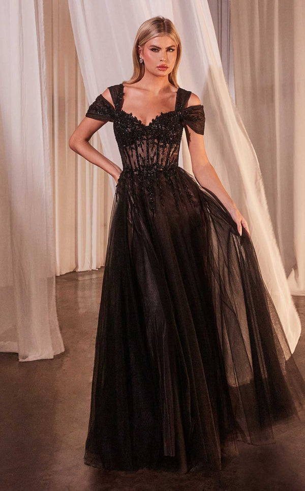 LaDivine CD0237 Black-Nude