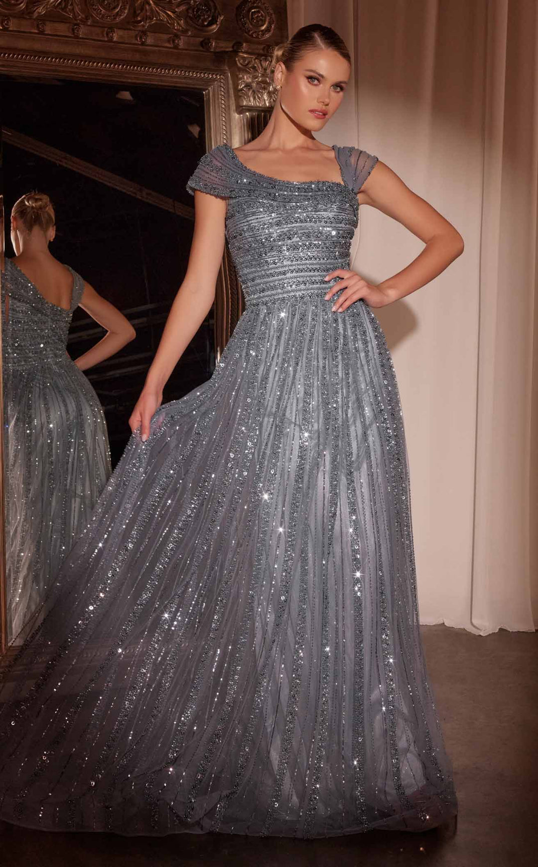 LaDivine CD0238 Smoky-Blue