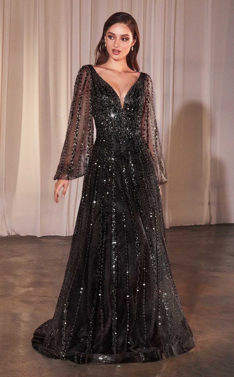 Elegant Black Prom Dress LaDivine CD0240 Dress Elegant Black Prom Dress LaDivine CD0240 Dress
