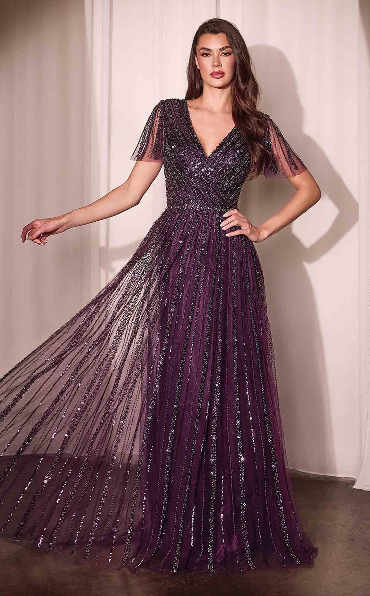 Purple Designer Dress for Any Occasion | NewYorkDress Purple Designer Dress for Any Occasion | NewYorkDress