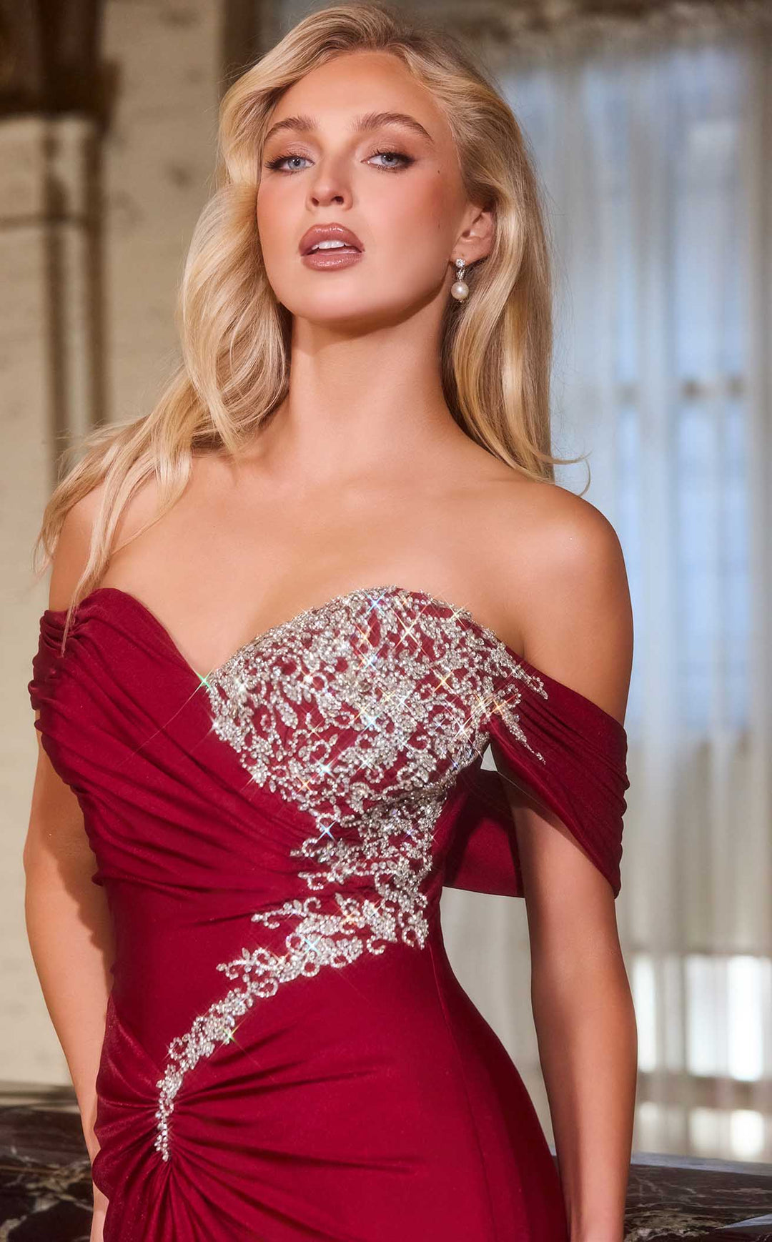 Ladivine CD667 Burgundy