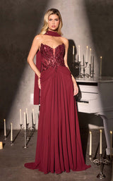 Ladivine CD673 Burgundy