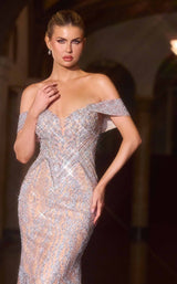 Ladivine CD693 Silver/Nude