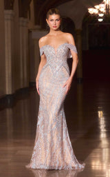 Ladivine CD693 Silver/Nude
