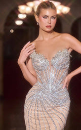 Ladivine CD715 Silver/Nude