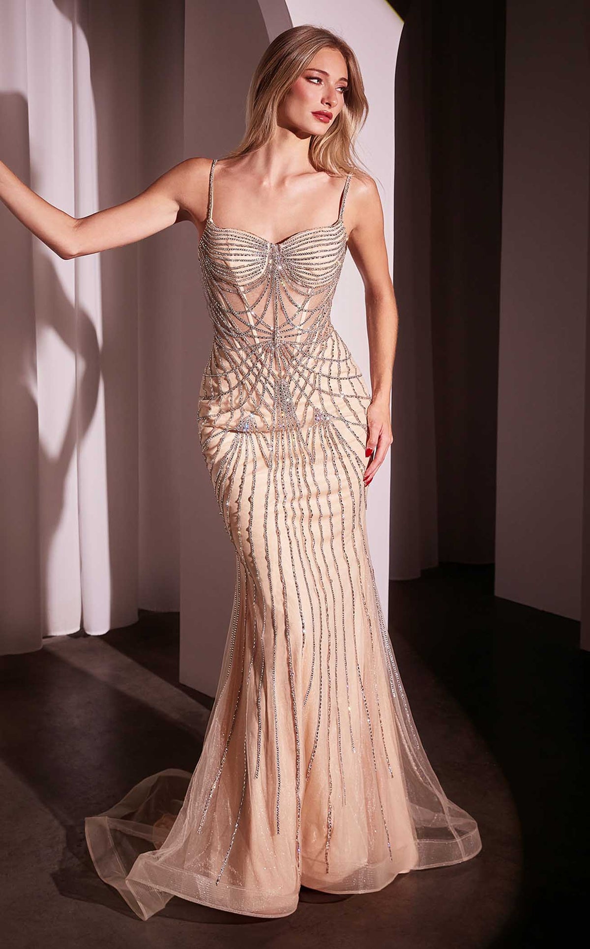 Champagne Designer Dress for Any Occasion | NewYorkDress
