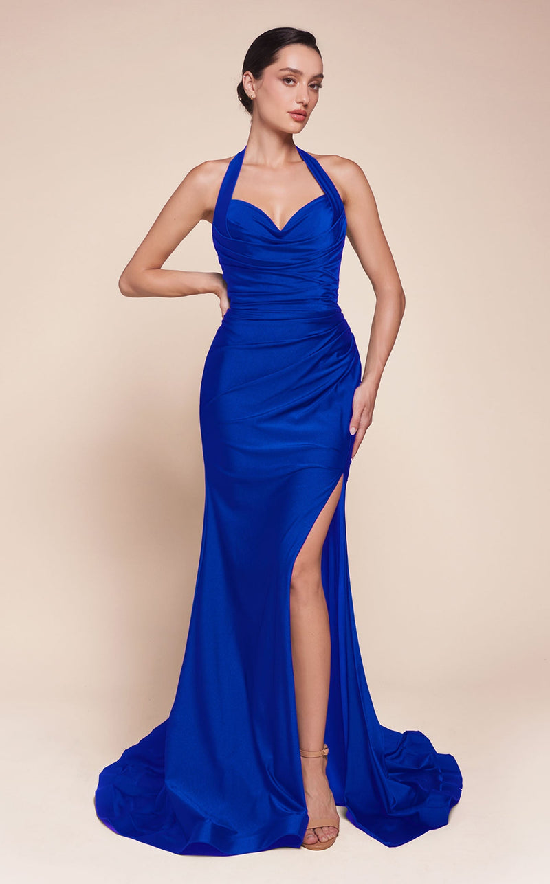 Ladivine CD796 Prom Dress - Royal | NewYorkDress Ladivine CD796 Prom Dress - Royal | NewYorkDress