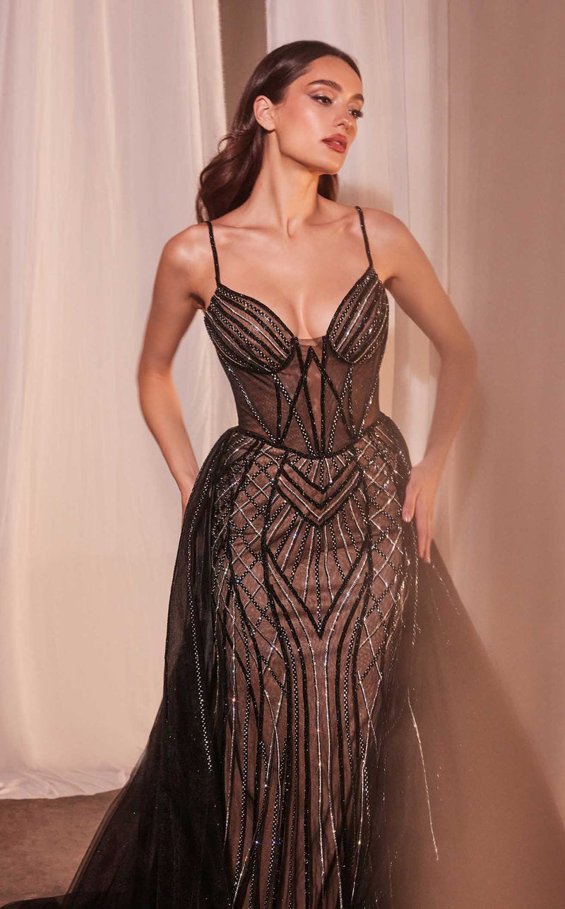 LaDivine CD863 Black/Nude