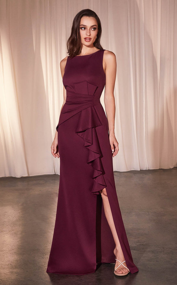 LaDivine CH377 Burgundy
