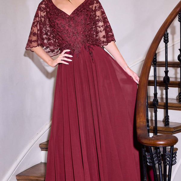 burgundy windsor dress 40% Modal Machine wash Windsor Dress Womens Small Burgundy