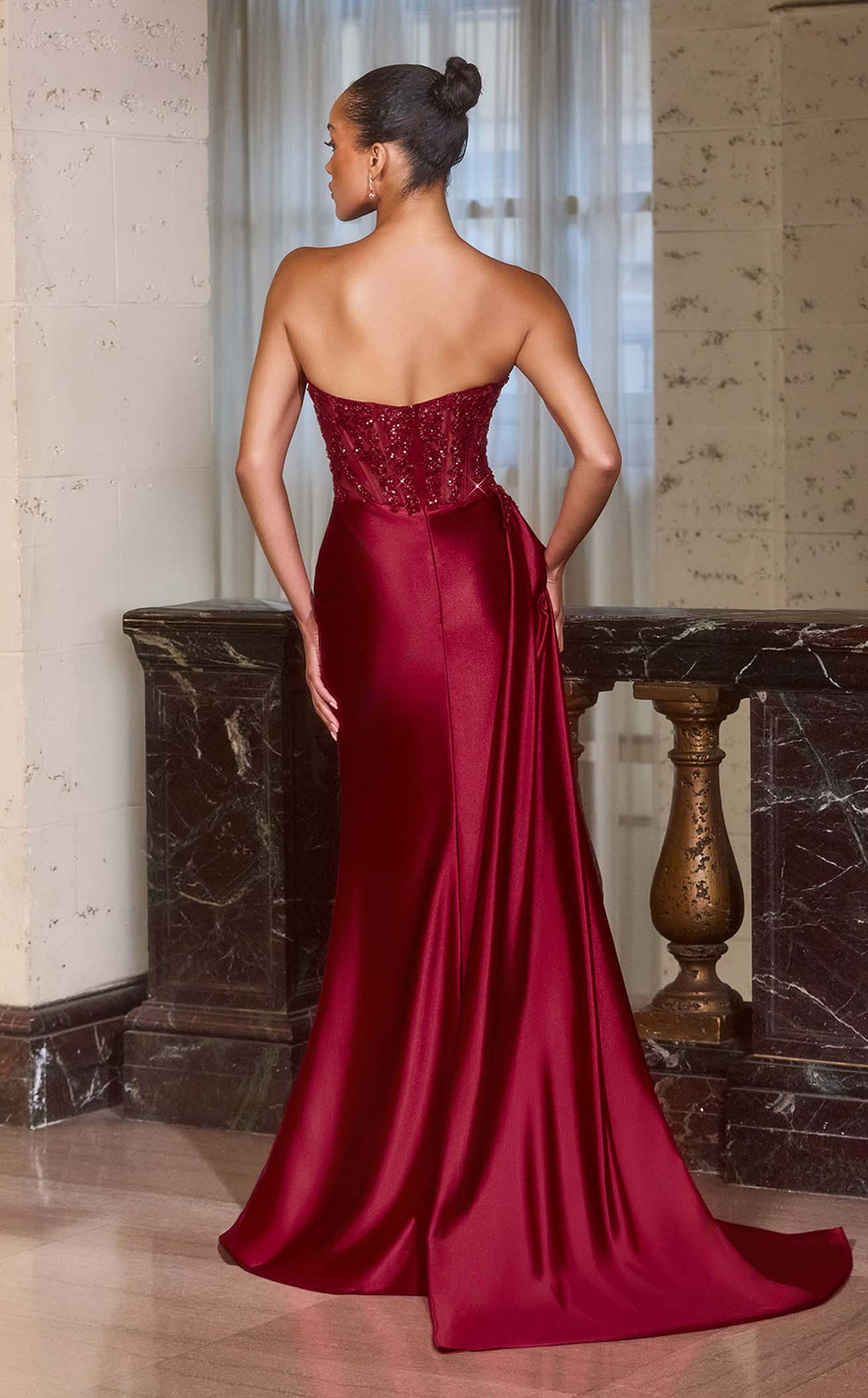Ladivine J887 Burgundy