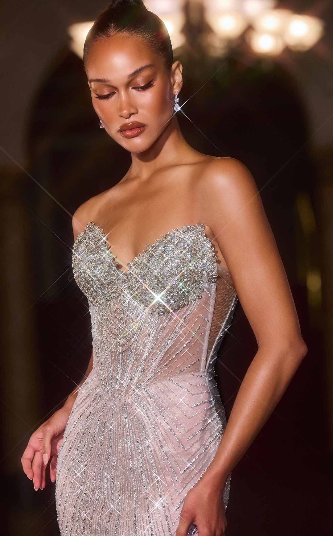 Ladivine J903 Silver/Nude