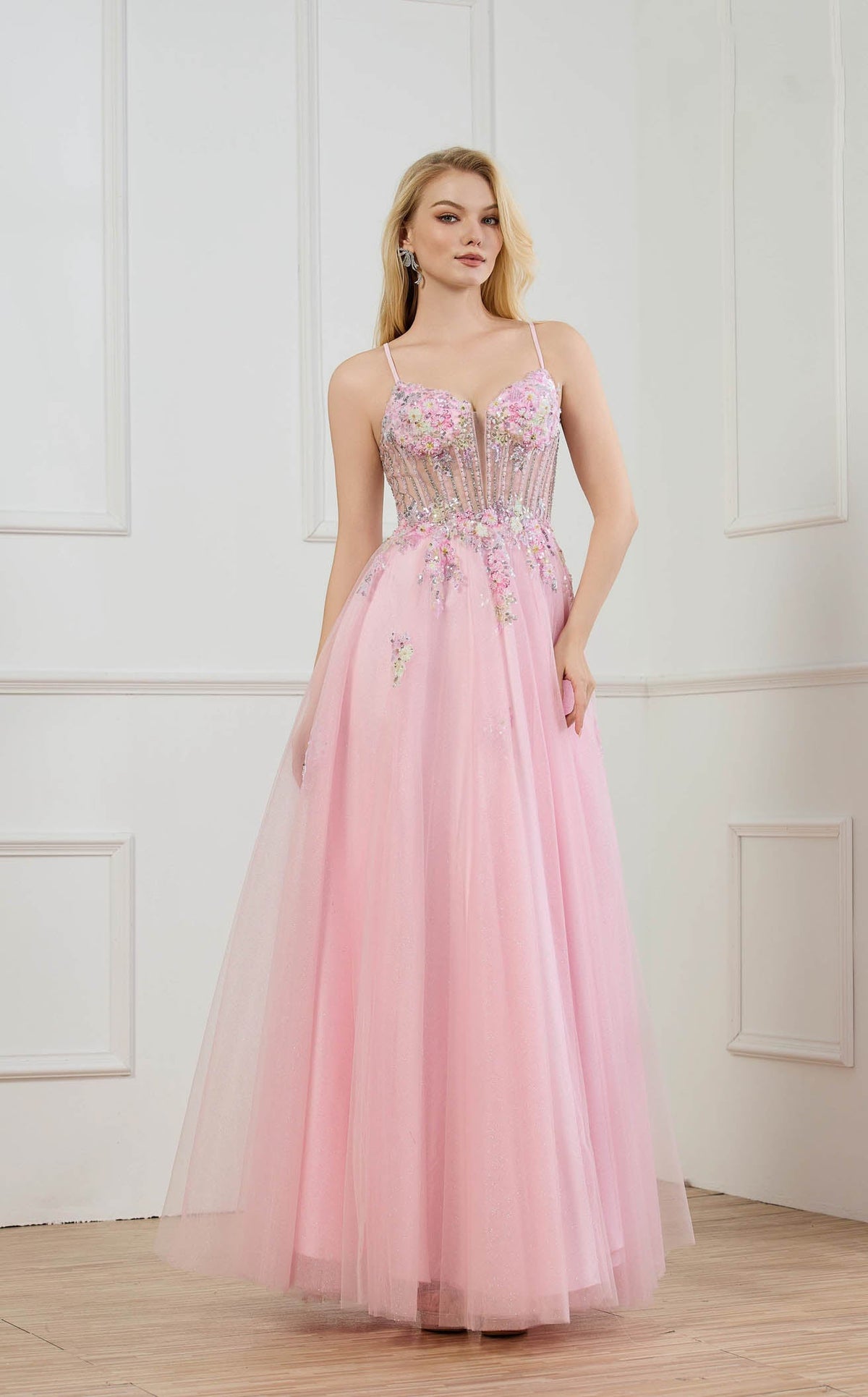 Lucci Lu 1437 Prom Dress - Lilac