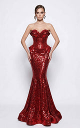 MNM Couture 2263B Red